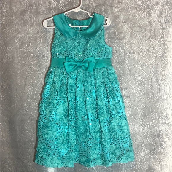 Bonnie Jean Other - Bonnie Jean girls sequence floral dress sz 5